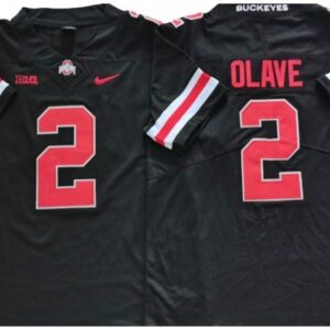Ohio State Buckeyes 2 Black Jersey - Chris Olave