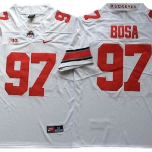 Ohio State Buckeyes 97 Joey Bosa White Football Jersey