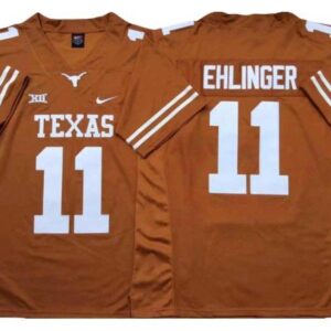 Texas Longhorns 11 Sam Ehlinger Orange Football Jersey