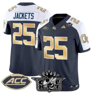 Jackets Jersey 25 Outkast Georgia Tech Yellow Jackets 2025 Stitched Navy Alter