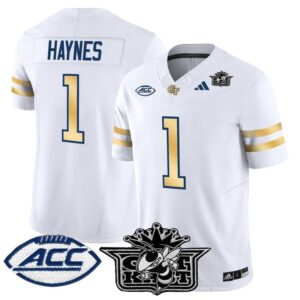 Jamal Haynes Jersey 1 Outkast Georgia Tech Yellow Jackets 2025 Stitched White