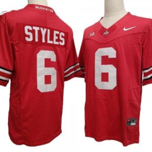 Ohio State Buckeyes 6 Red Vapor Fuse Limited Jersey - Sonny Styles