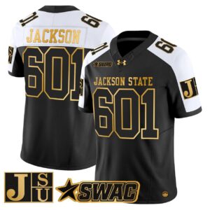 Jackson Jersey 601 Jackson State Tigers 2025 Vapor Stitched Alternate