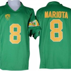Oregon Ducks 8 Marcus Mariota Green Limited Jersey - Custom