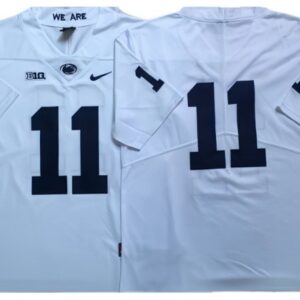 Penn State Nittany Lions 11 White Football Jersey