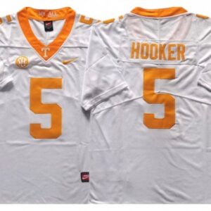 Tennessee Volunteers 5 Hendon Hooker White Football Jersey