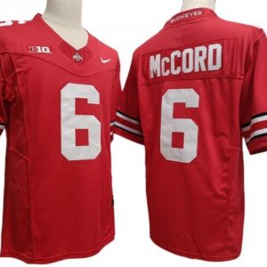 Ohio State Buckeyes 6 Red Vapor Fuse Limited Jersey - Kyle Mccord