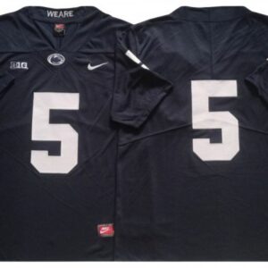 Penn State Nittany Lions 5 Navy Football Jersey