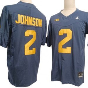 Michigan Wolverines 2 Navy Vapor Fuse Limited Jersey - Will Johnson