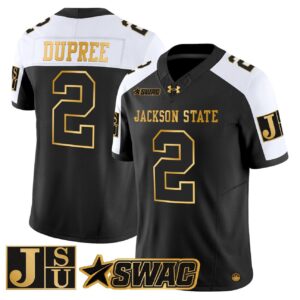 Janaylon Dupree Jersey 2 Jackson State Tigers 2025 Vapor Stitched Alternate