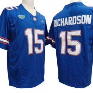 Florida Gators 15 Anthony Richardson Blue Vapor Fuse Limited Jersey