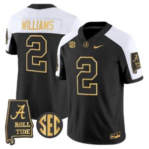 Ryan Williams Jersey 2 Alabama Crimson Tide 2025 Vapor Stitched Alternate