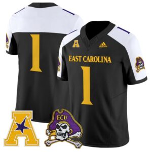 Team Jersey 1 East Carolina Pirates 2025 Vapor Limited Stitched Black Alter