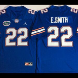 Florida Gators 22 Emmitt Smith Blue Football Jersey