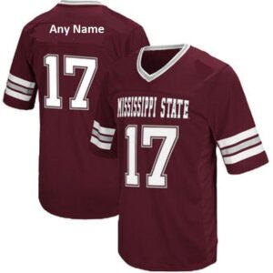 Custom Mississippi State Bulldogs Jersey Name and Number NCAA College Football