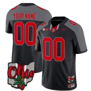Custom Ohio State Buckeyes Jersey Name and Number College Football 2023 Alternate Black Special