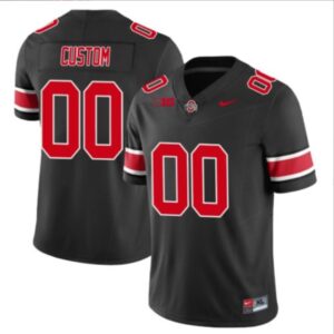 Custom Ohio State Buckeyes Jersey Name and Number College Football Stitched Black
