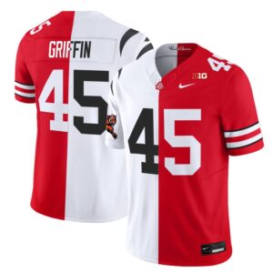Archie Griffin Jersey #45 Ohio State Buckeyes Split Vapor V2 Football Stitched