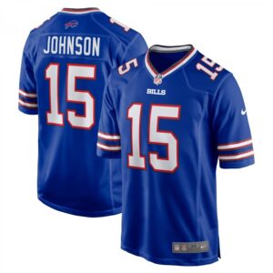 Braydon Johnson Royal Buffalo Bills Team Game