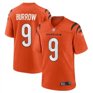 Joe Burrow Cincinnati Bengals Game  - Orange