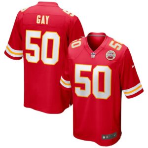 Kansas City Chiefs Willie Gay Game  - Red