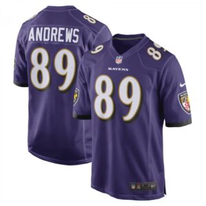 Mark Andrews Baltimore Ravens Game Team  - Purple