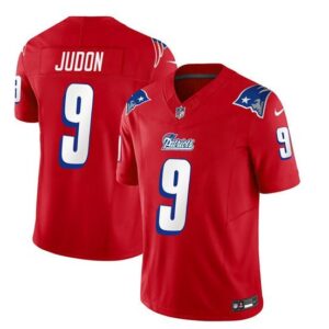 New England Patriots Matthew Judon Red 2023 F.U.S.E. Vapor Limited Stitched