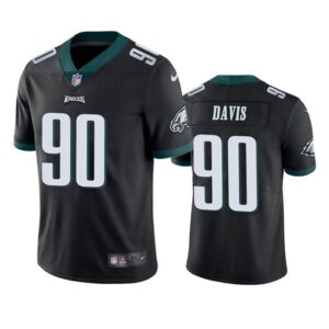 Philadelphia Eagles Jordan Davis Vapor  - Black