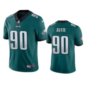 Philadelphia Eagles Jordan Davis Vapor  - Green