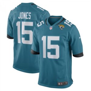 Tim Jones Jacksonville Jaguars Game Player  - Teal