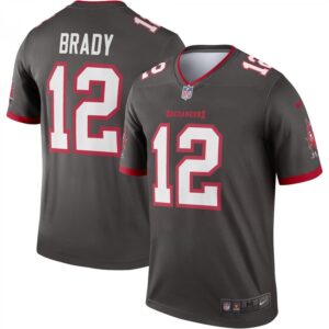 Tom Brady Tampa Bay Buccaneers Alternate Legend  - Pewter