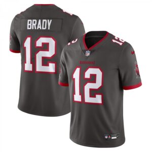 Tom Brady Tampa Bay Buccaneers Alternate Vapor Untouchable Limited  - Pewter