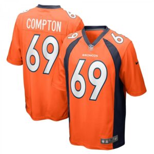 Tom Compton Orange Denver Broncos Game Player