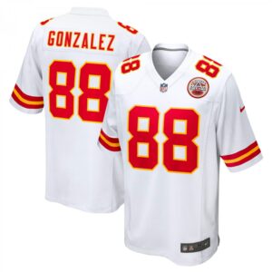 Tony Gonzalez Kansas City Chiefs Retired Player Game  - White
