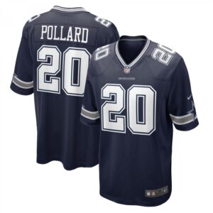 Tony Pollard Navy Dallas Cowboys Game Player