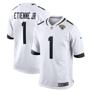 Travis Etienne Jr. Jacksonville Jaguars Game Player  - White