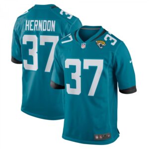 Tre Herndon Jacksonville Jaguars Game  - Teal