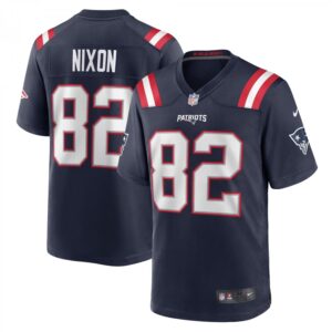 Tre Nixon Navy New England Patriots Player Game