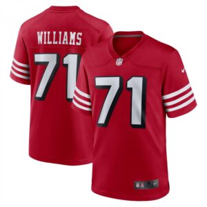Trent Williams Scarlet San Francisco 49ers Alternate Game