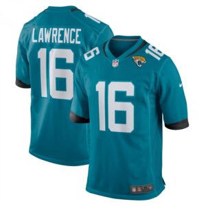 Trevor Lawrence Jacksonville Jaguars 2021 NFL Draft First Round Pick Game  - Teal