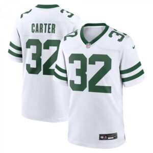 Michael Carter New York Jets Legacy Player Game  - White