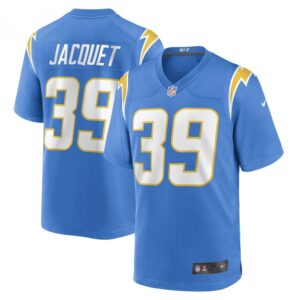 Michael Jacquet Powder Blue Los Angeles Chargers Game Player