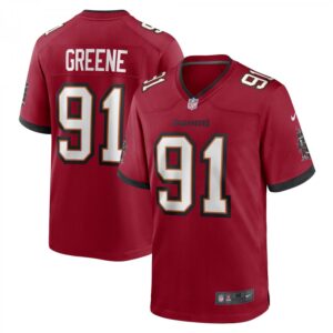 Mike Greene Red Tampa Bay Buccaneers Game Player
