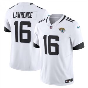 Trevor Lawrence Jacksonville Jaguars Vapor F.U.S.E. Limited  - White