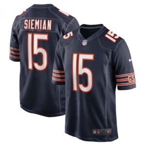Trevor Siemian Navy Chicago Bears Game Player