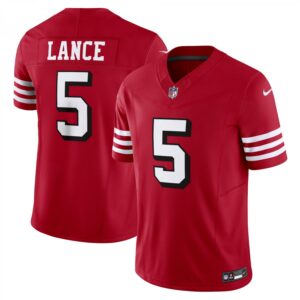 Trey Lance San Francisco 49ers Vapor F.U.S.E. Limited  - Scarlet