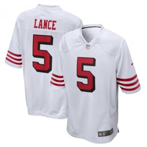 Trey Lance White San Francisco 49ers Alternate Game