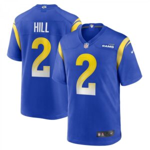 Troy Hill Royal Los Angeles Rams Game Player