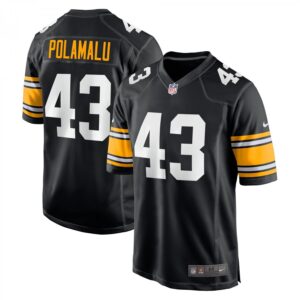 Troy Polamalu Pittsburgh Steelers Retired Player  - Black