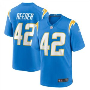 Troy Reeder Powder Blue Los Angeles Chargers Game